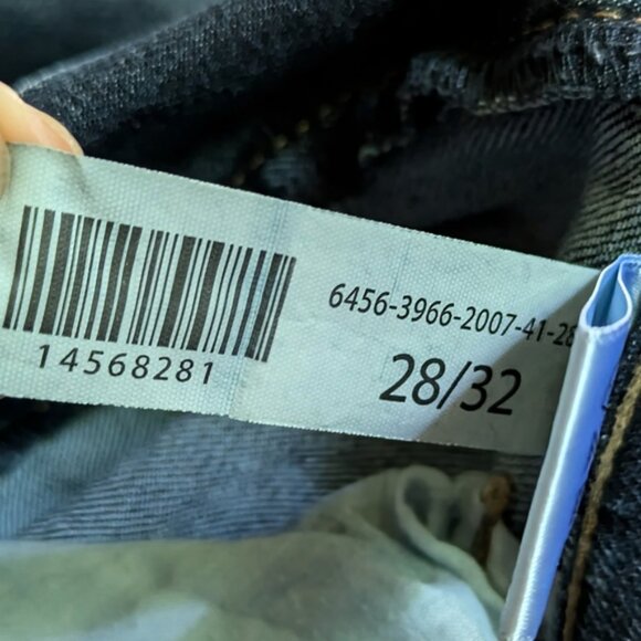 AeropOne Sizetale Mens Slim Blue Denim Jeans 28 waist 29 Length - Picture 11 of 13